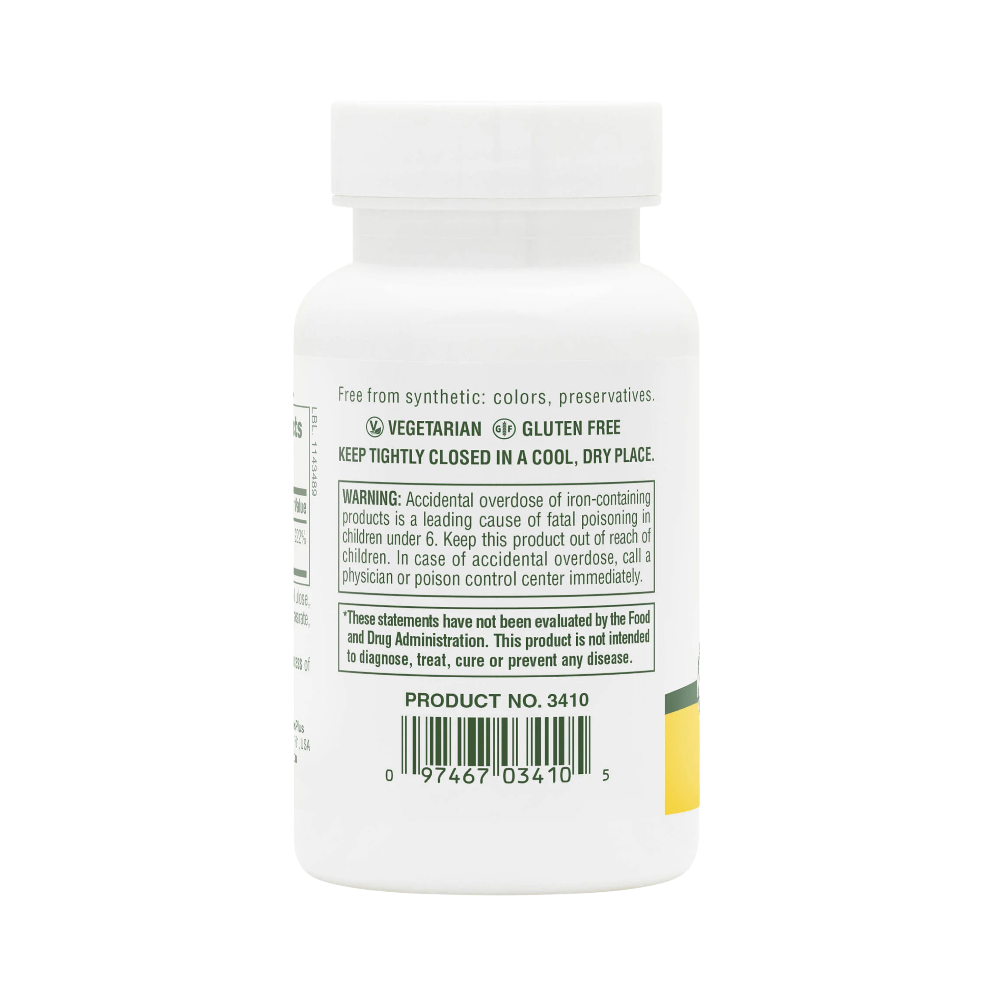 NaturesPlus, Iron, 40 Mg, 90 Tablets