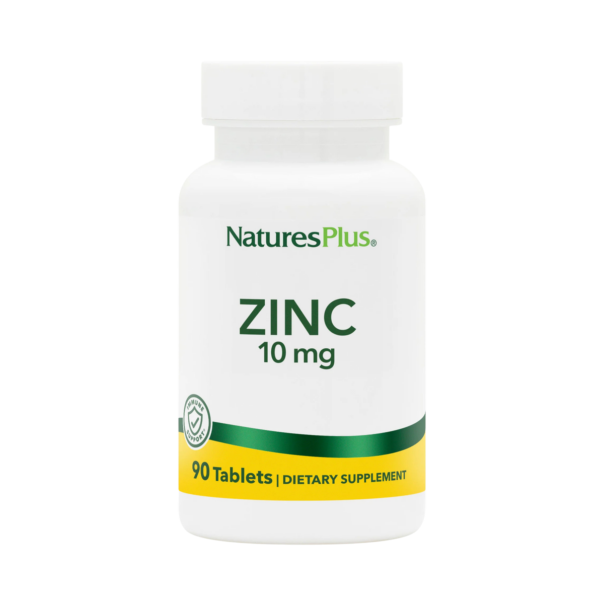 NaturesPlus, Zinc, 10 Mg, 90 Tablets