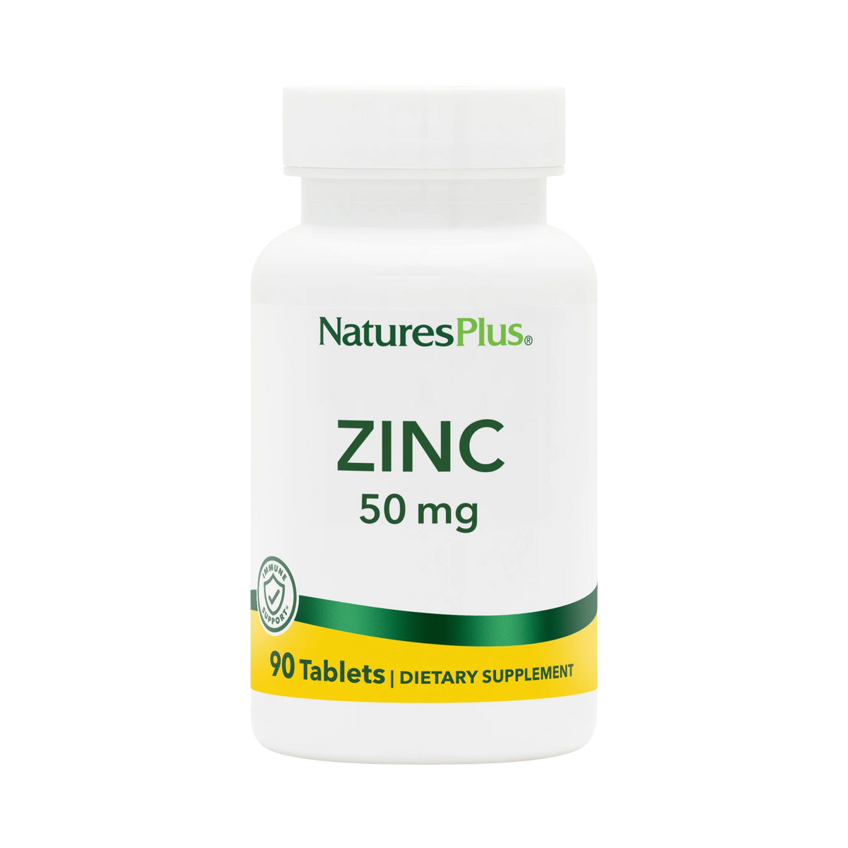NaturesPlus, Zinc, 50 Mg, 90 Tablets