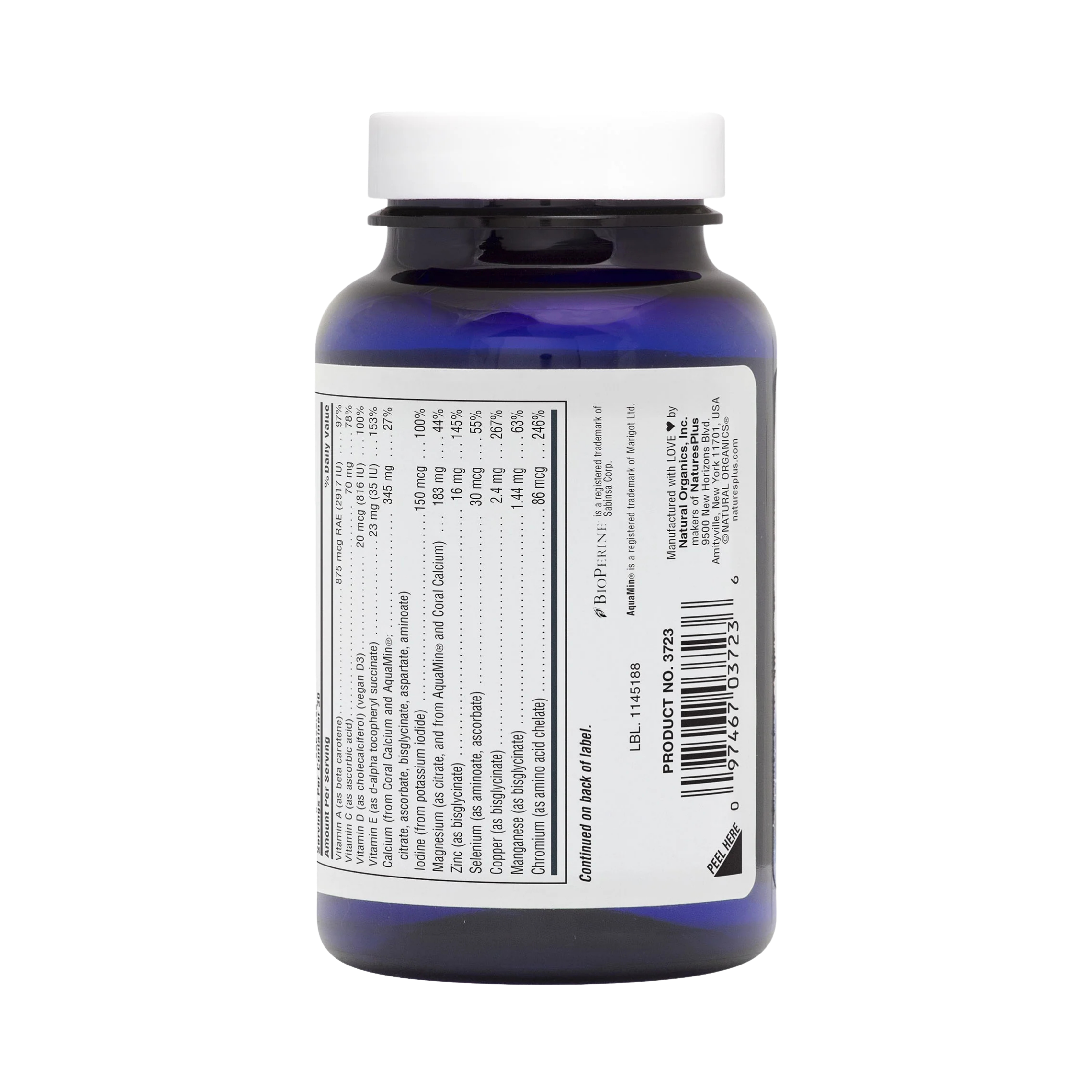 NaturesPlus, Activated Coral Calcium, 90 Capsules
