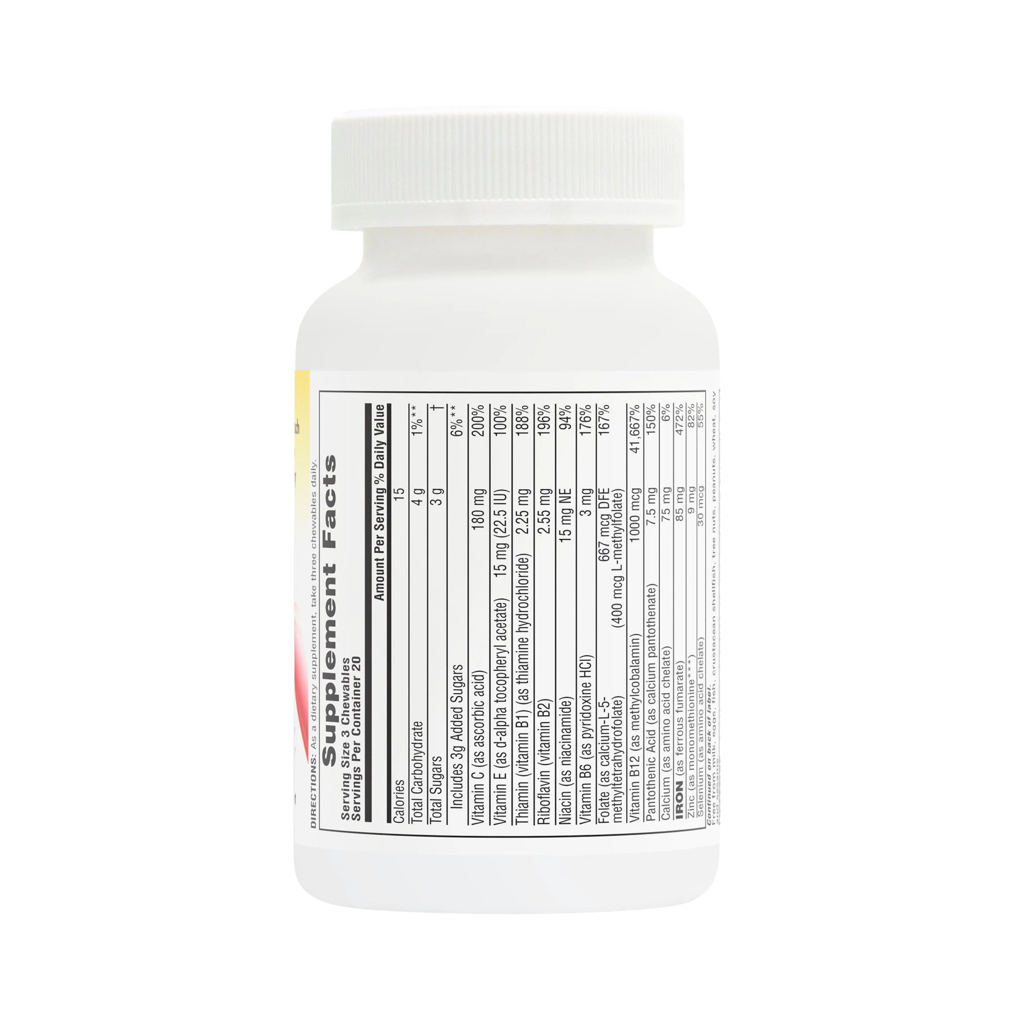 NaturesPlus, Hema-Plex Iron Chewables, Mixed Berry, 60 Chewable Tablets