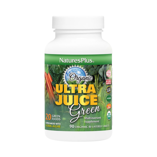 NaturesPlus, Organic Ultra Juice Green, 90 Organic Bi-Layered Tablets