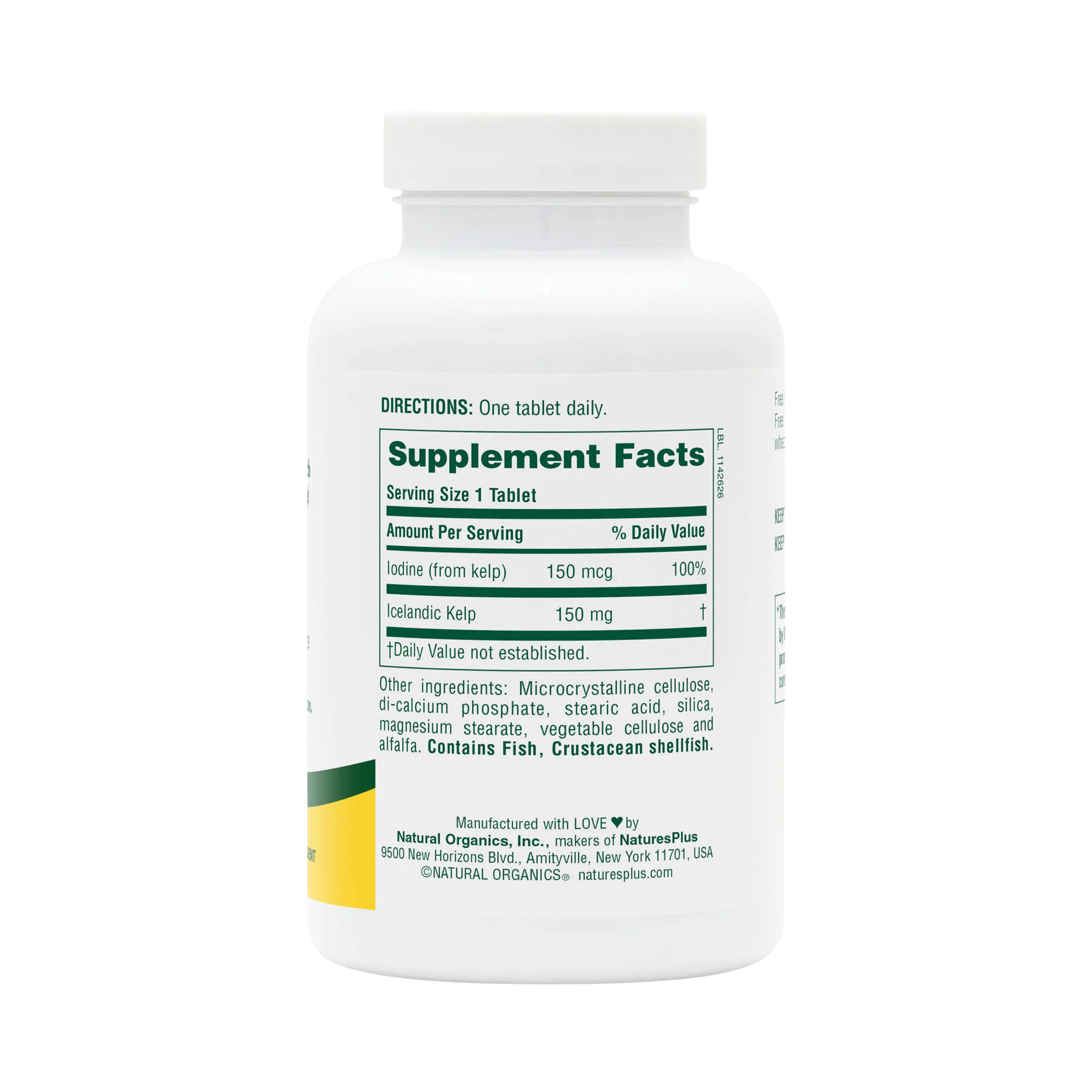 NaturesPlus, Icelandic Kelp, 300 Tablets