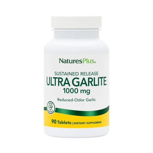 NaturesPlus, Sustained Release Ultra Garlite, 1000 Mg, 90 Tablets