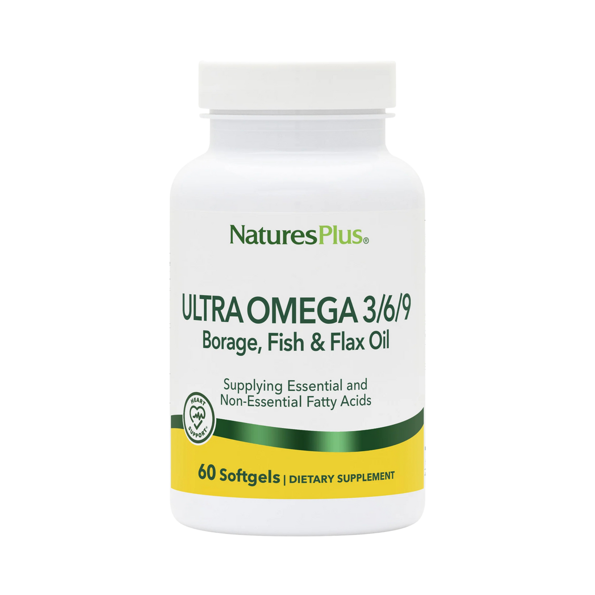 NaturesPlus, Ultra Omega 3/6/9, 60 Softgels
