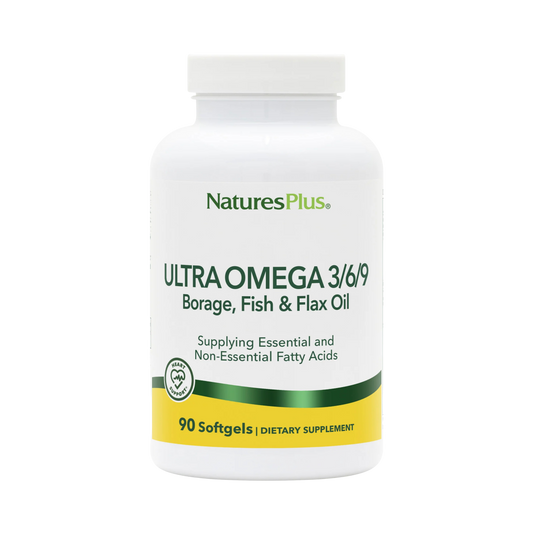 NaturesPlus, Ultra Omega 3/6/9, 90 Softgels