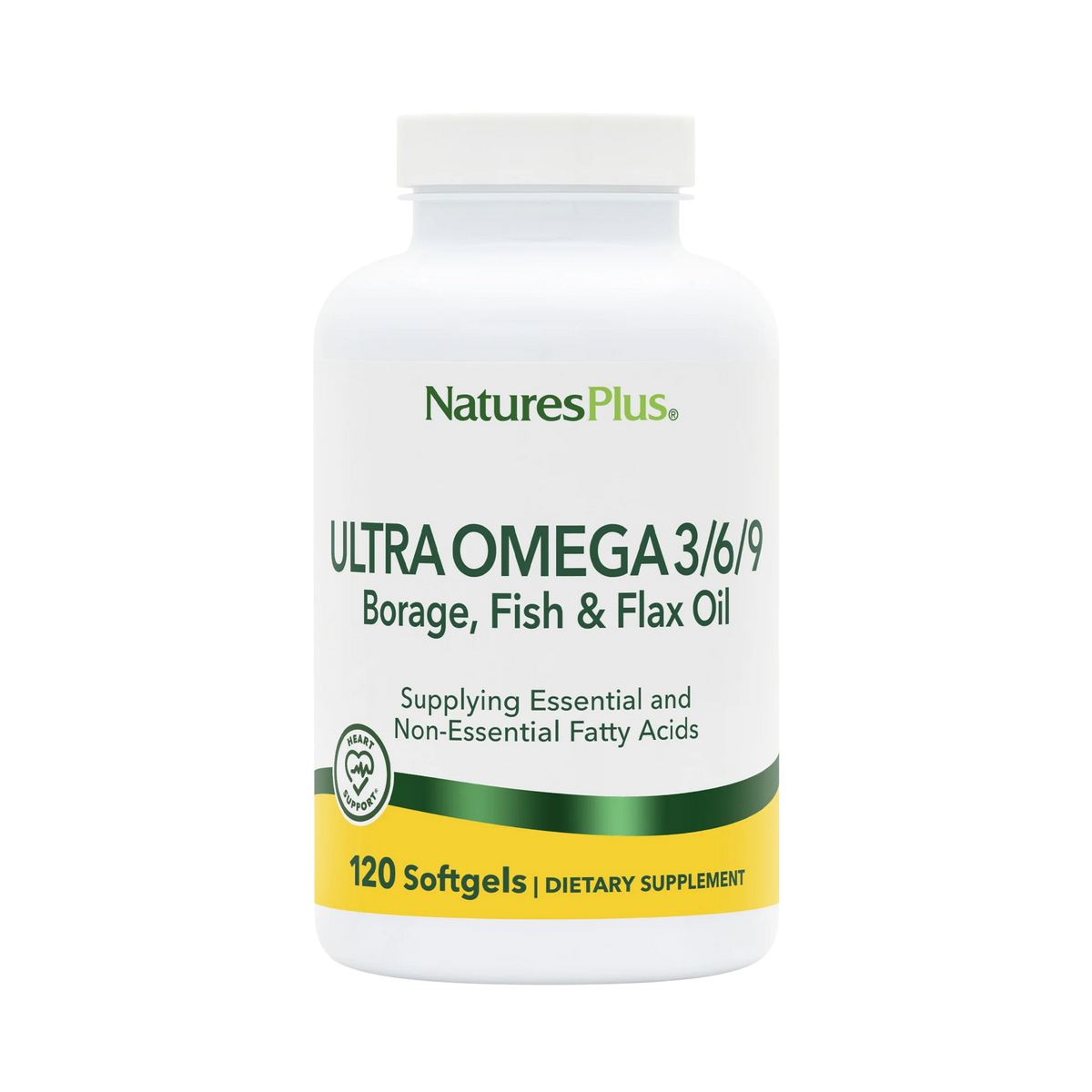 NaturesPlus, Ultra Omega 3/6/9, 120 Softgels