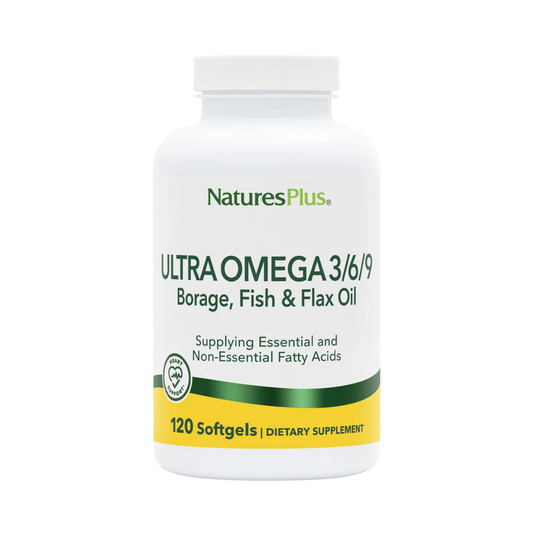 NaturesPlus, Ultra Omega 3/6/9, 120 Softgels
