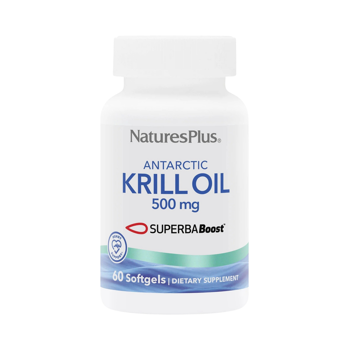 NaturesPlus, Antarctic Krill Oil, 500 Mg, 60 Softgels