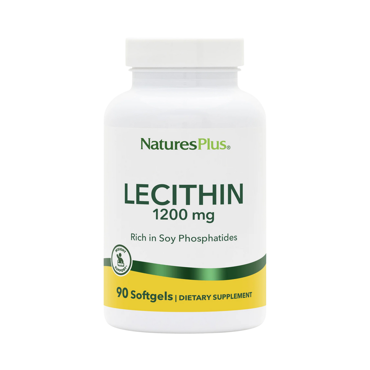 NaturesPlus, Lecithin, 1200 Mg, 90 Softgels
