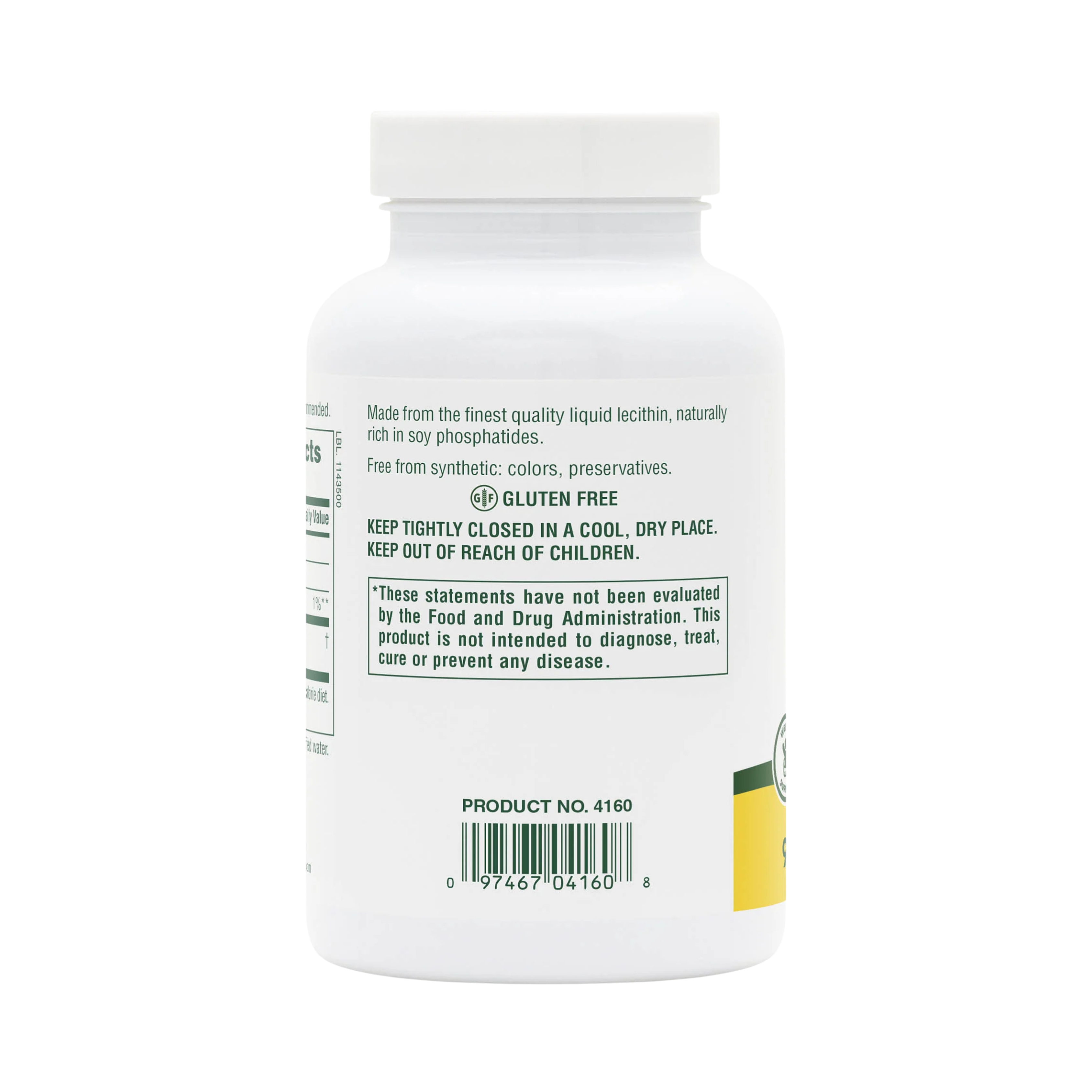 NaturesPlus, Lecithin, 1200 Mg, 90 Softgels