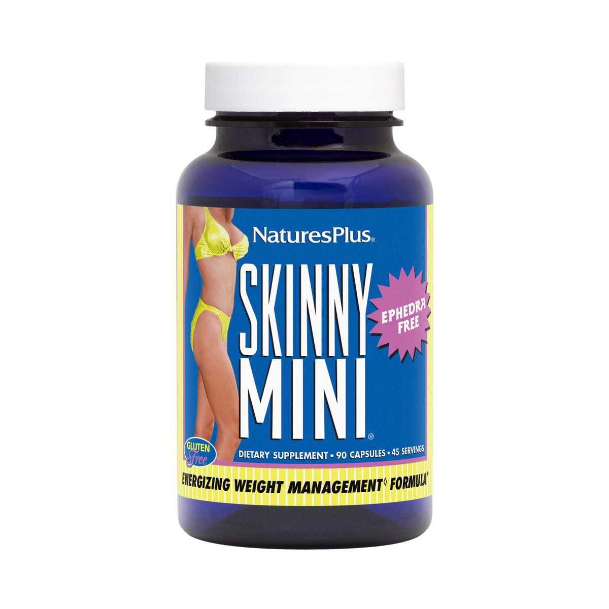 NaturesPlus, Skinny Mini, 90 Vegetarian Capsules