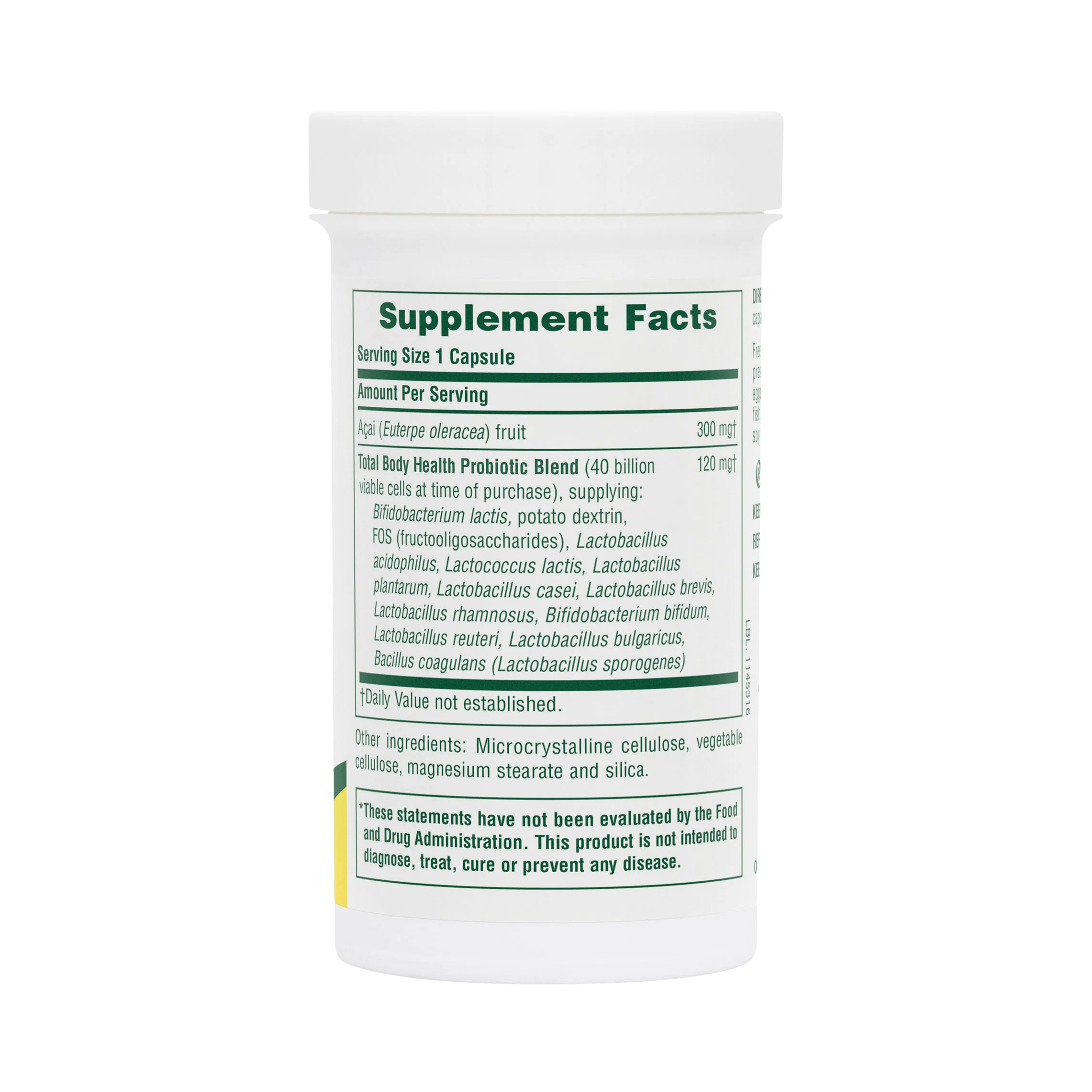 NaturesPlus, Ultra Probiotics, 40 Billion, 60 Capsules