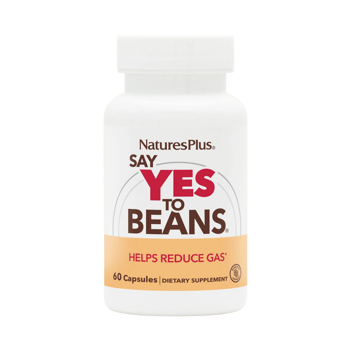 NaturesPlus, Say Yes to Beans, 60 Vegan Capsules