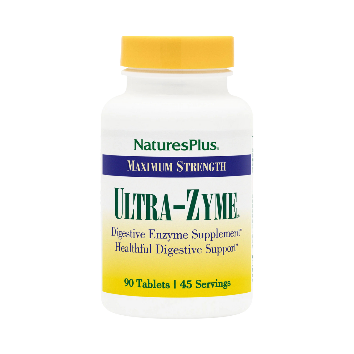 NaturesPlus, Maximum Strength, Ultra-Zyme, 90 Tablets