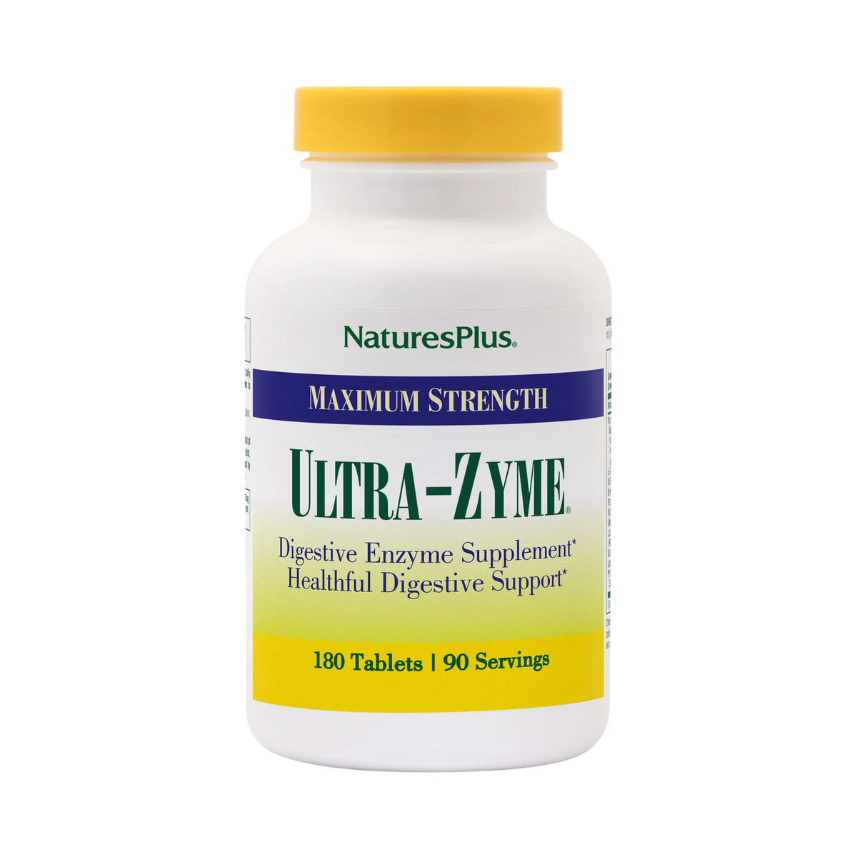 NaturesPlus, Ultra-Zyme, Maximum Strength, 180 Tablets