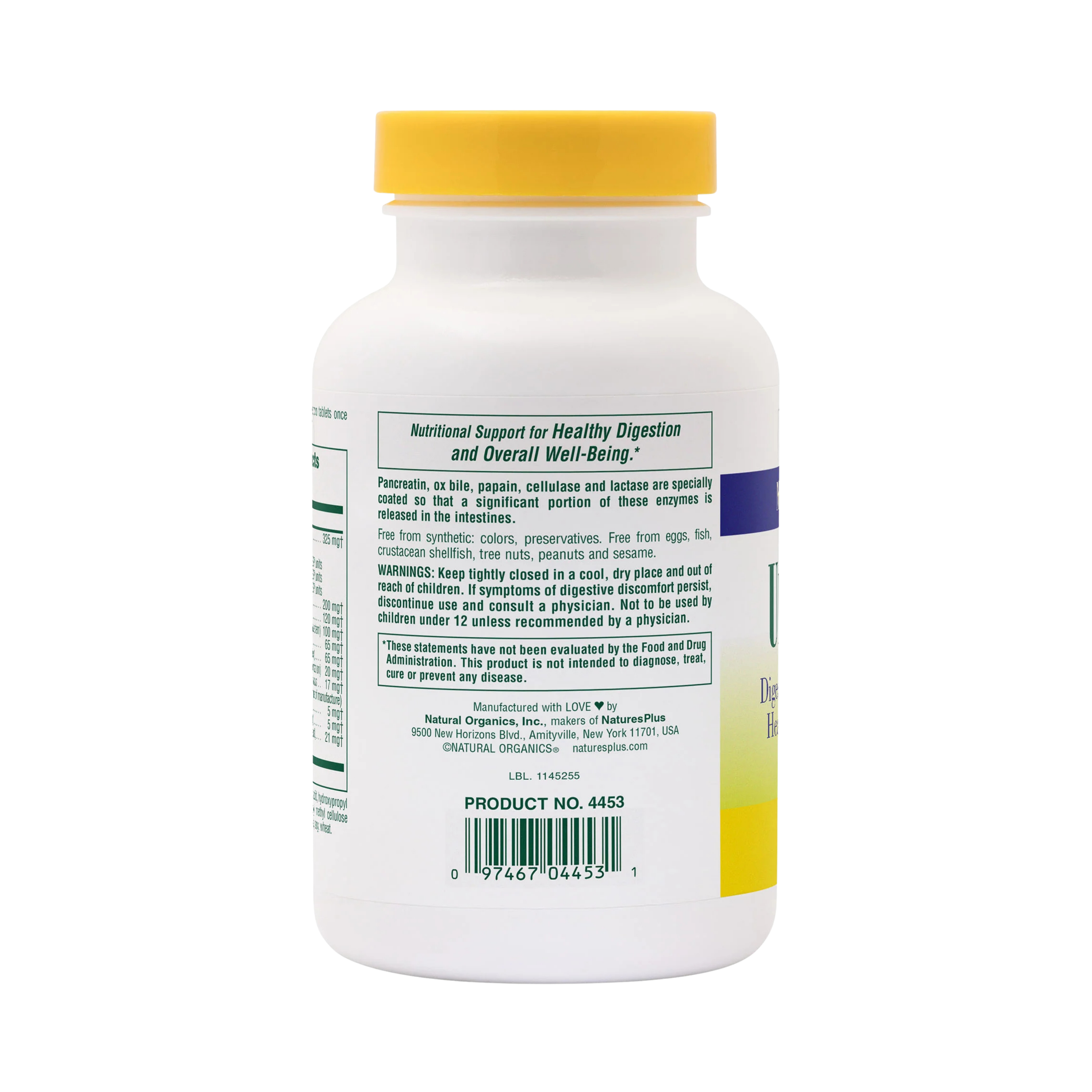 NaturesPlus, Ultra-Zyme, Maximum Strength, 180 Tablets