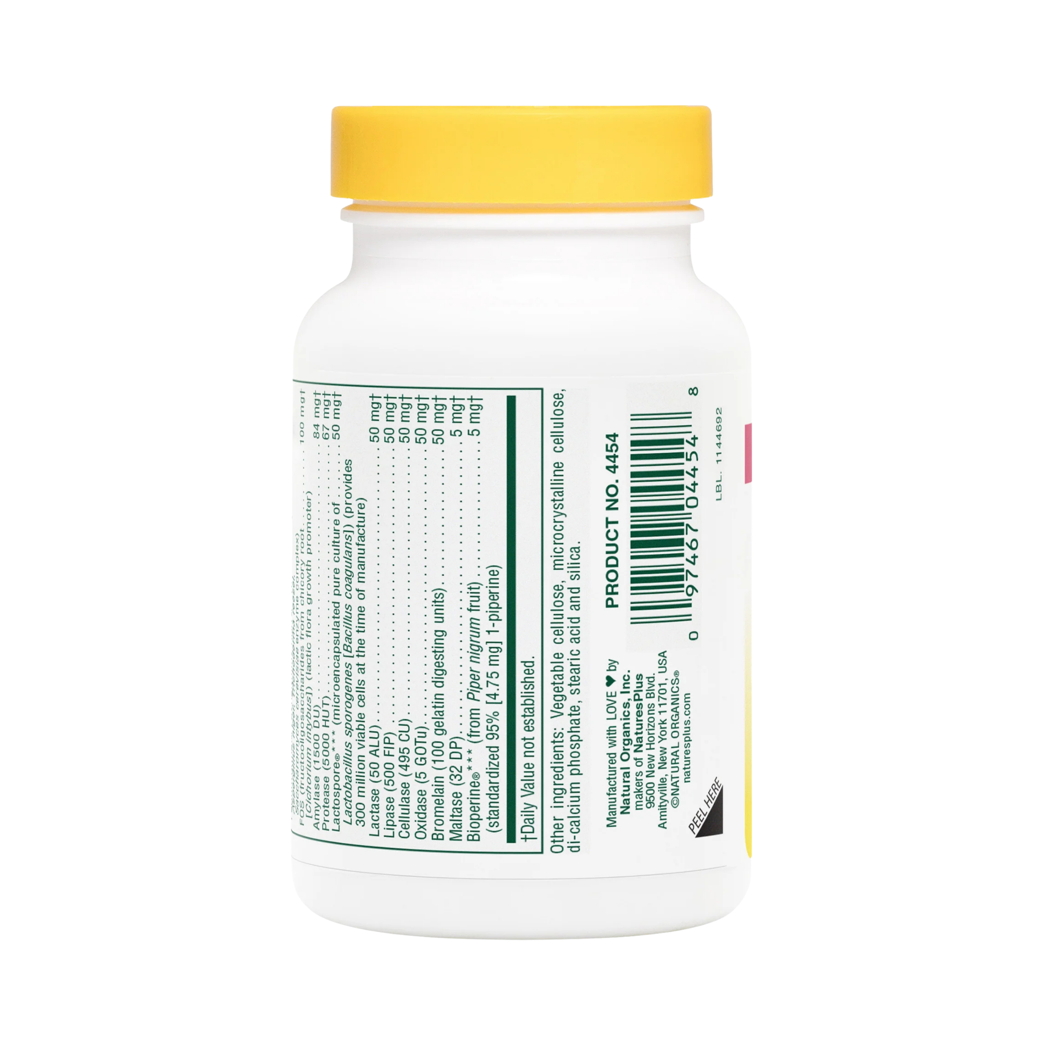 NaturesPlus, Acti-Zyme, Activated Digested Aid, 90 Vegan Capsules
