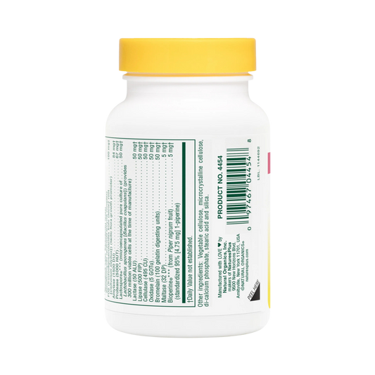 NaturesPlus, Acti-Zyme, Activated Digested Aid, 90 Vegan Capsules