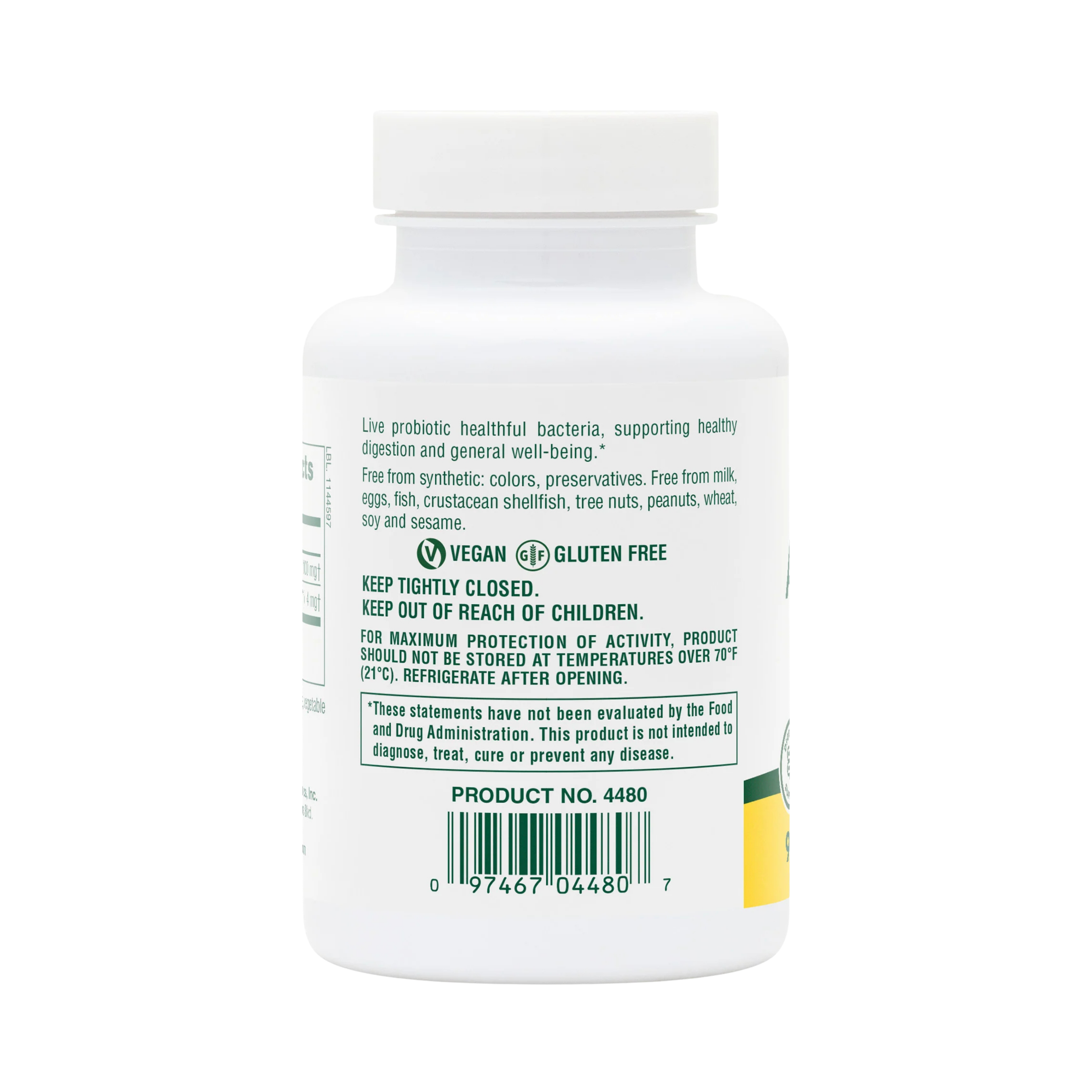 NaturesPlus, Acidophilus with Pectin, 90 Capsules