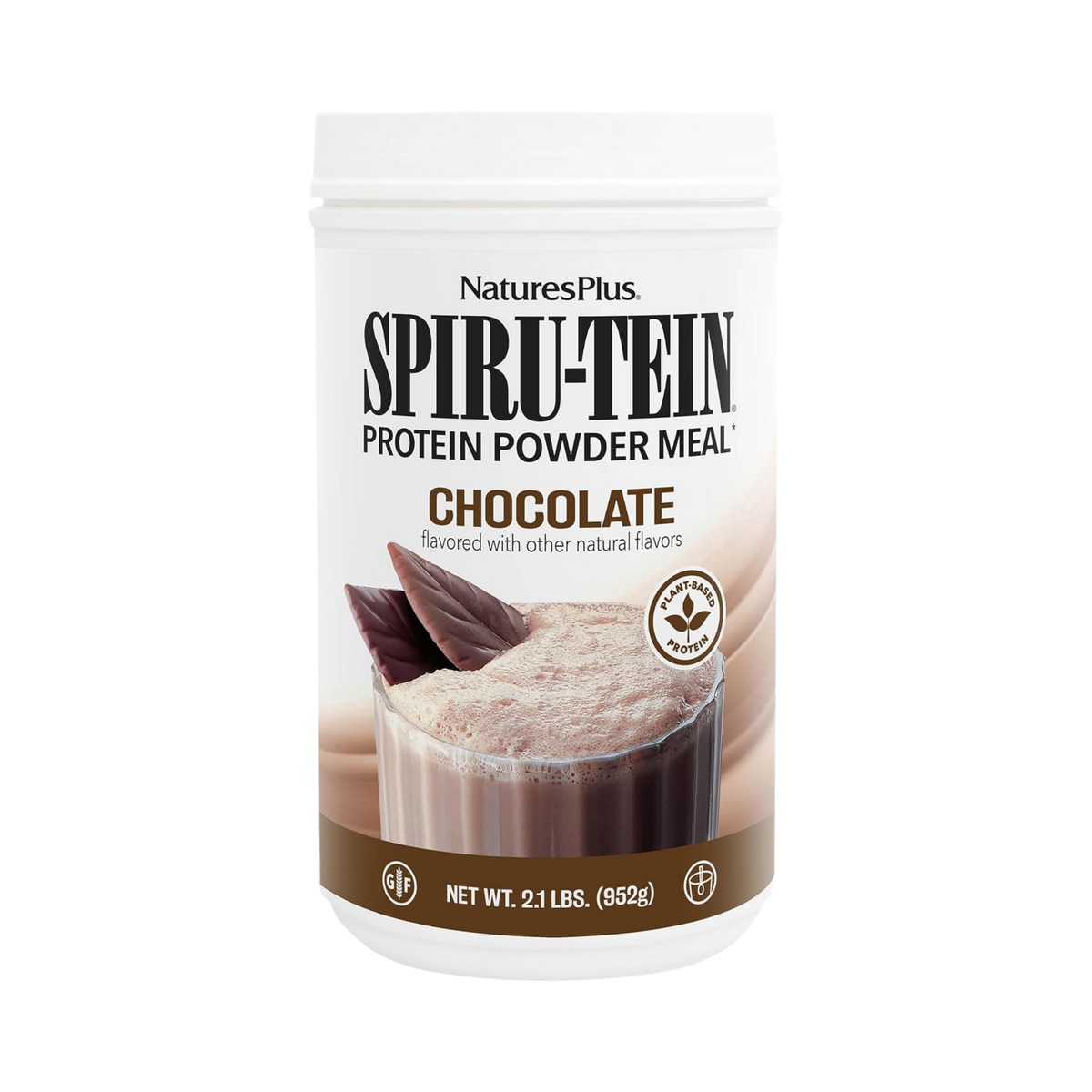 NaturesPlus, Spiru-Tein, High Protein Energy Meal, Chocolate, 2.1 Lbs