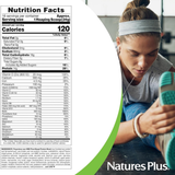NaturesPlus, Spiru-Tein High-Protein Energy Meal-Banana, 1.2 lbs Powder