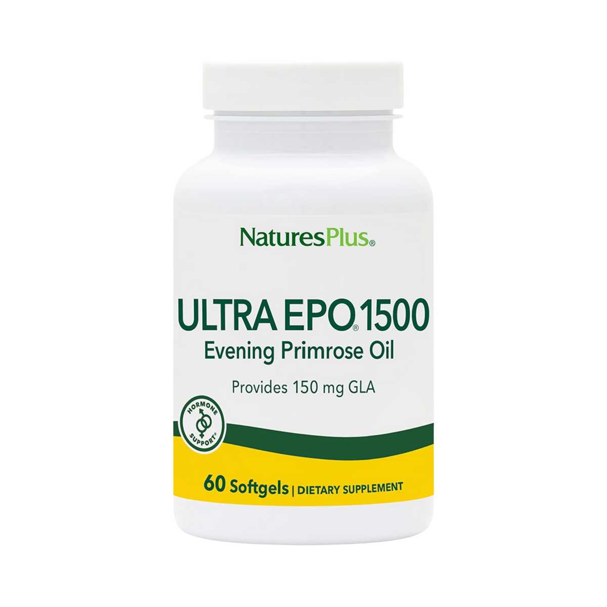 NaturesPlus, Ultra EPO 1500, Evening Primrose Oil, 60 Softgels
