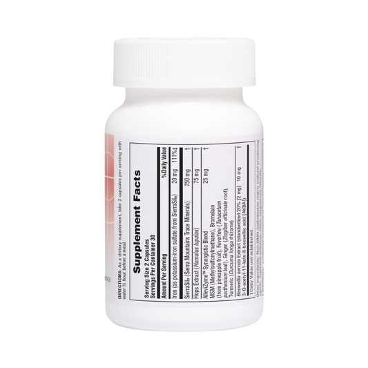 NaturesPlus, Ultra - Natural Supplement with Turmeric, Bromelain, MSM, Boswellia & Ginger, 60 Vegetarian Capsules