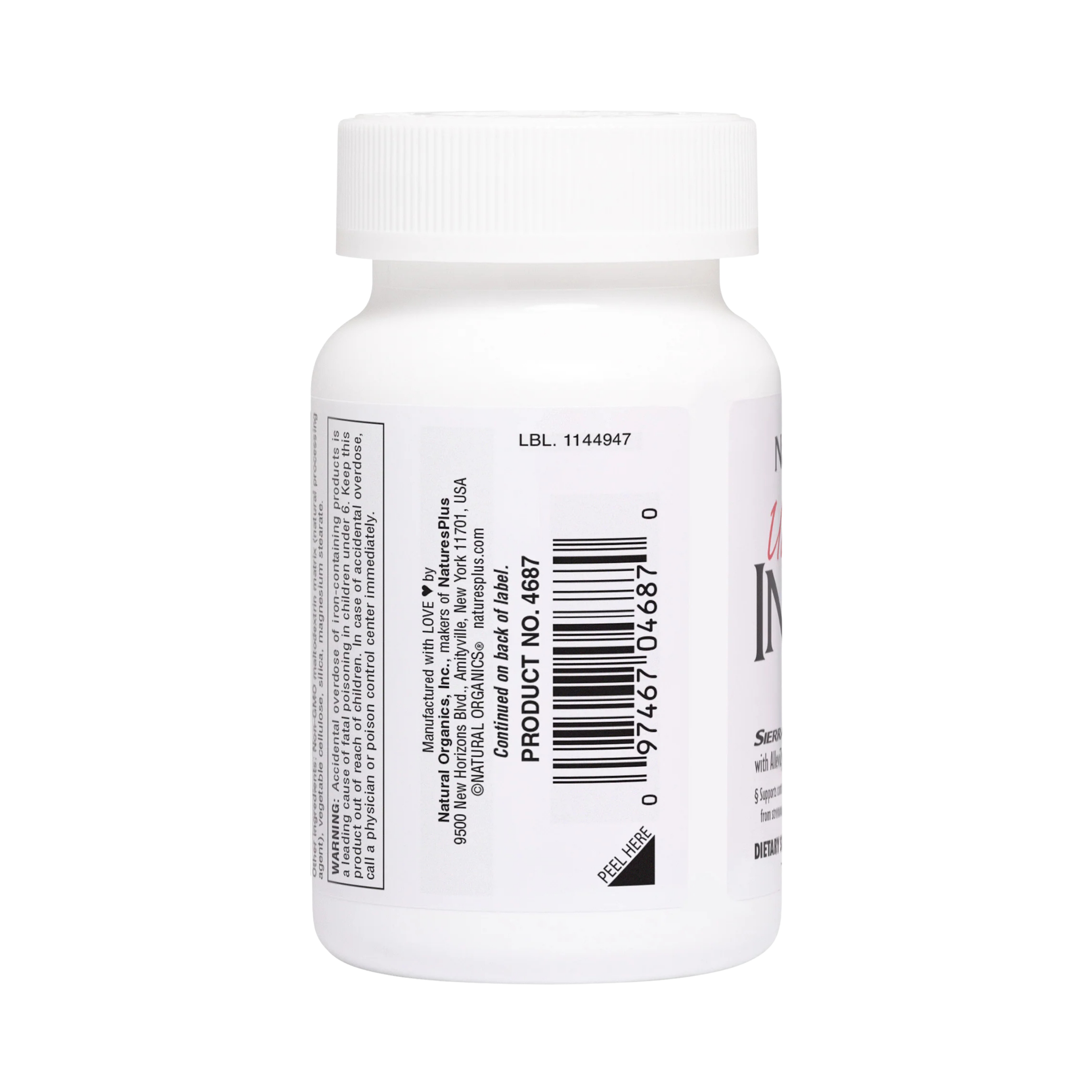 NaturesPlus, Ultra - Natural Supplement with Turmeric, Bromelain, MSM, Boswellia & Ginger, 60 Vegetarian Capsules