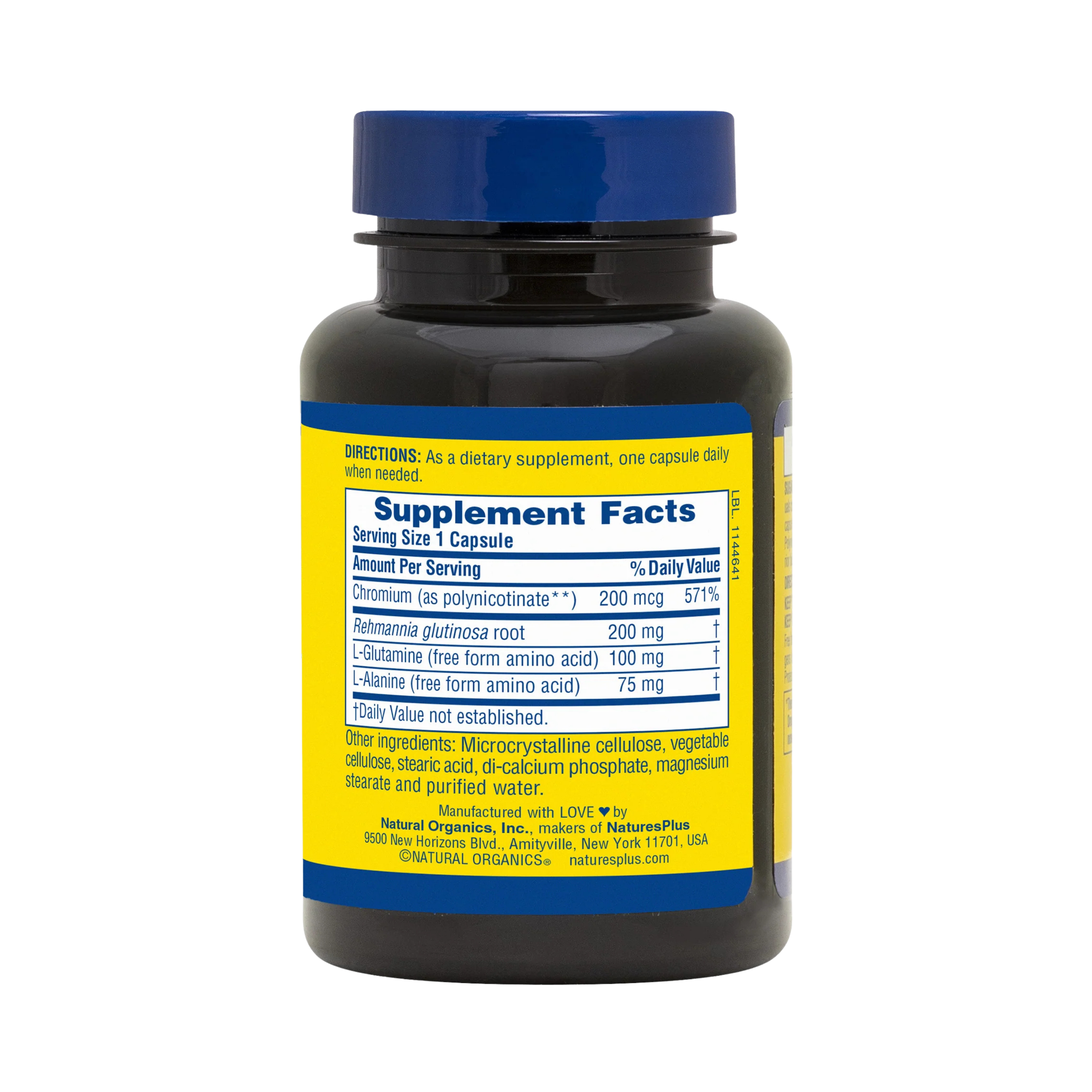 NaturesPlus, Sugar Control, Dieter's Companion, 60 Capsules