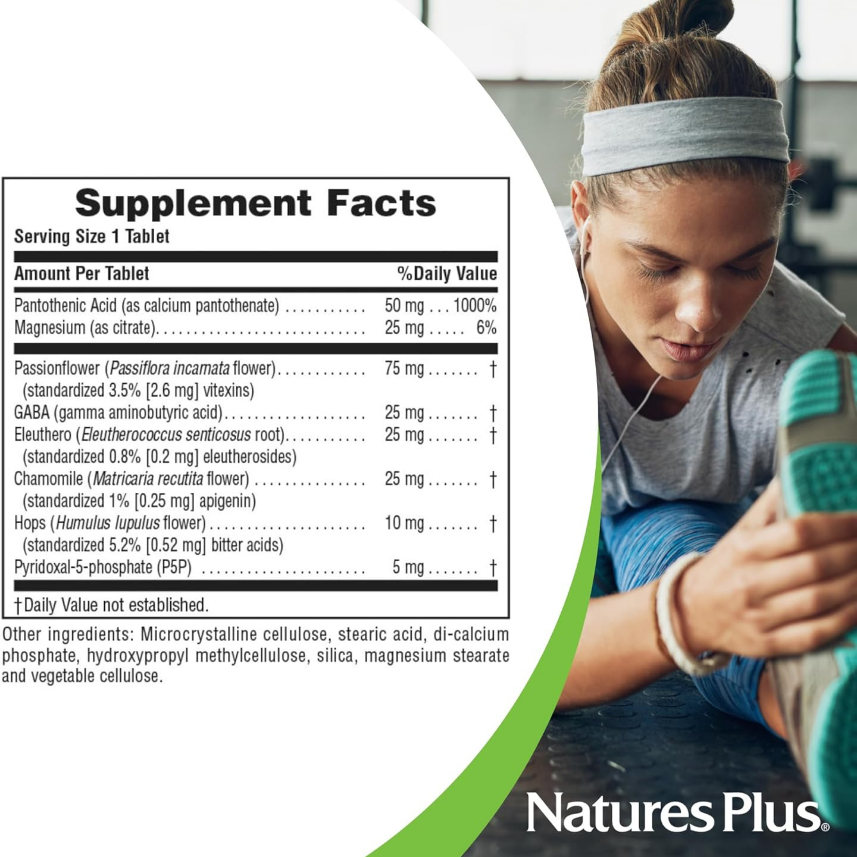 NaturesPlus, Kalm-Assure, 60 Tablets