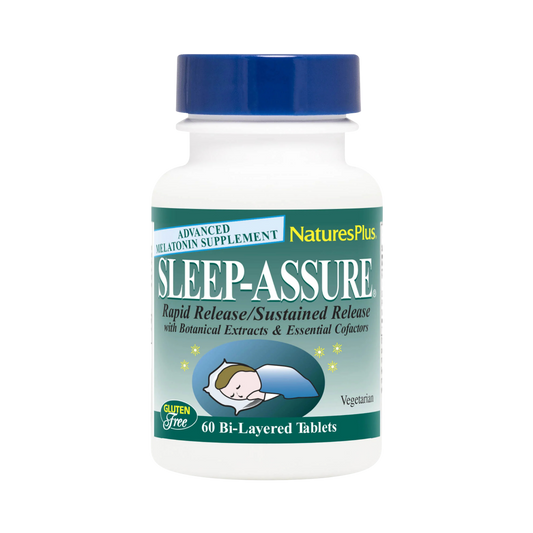 NaturesPlus, Sleep Assure, 60 Bi-Layered Tablets