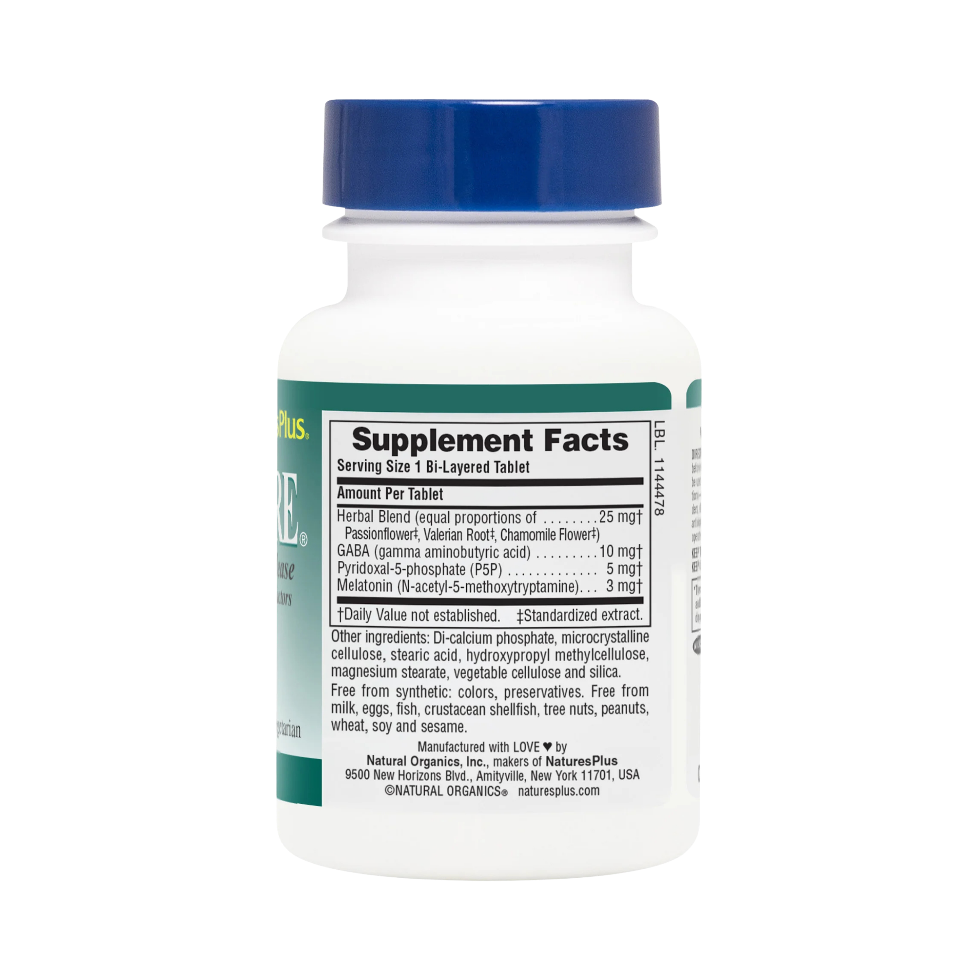 NaturesPlus, Sleep Assure, 60 Bi-Layered Tablets