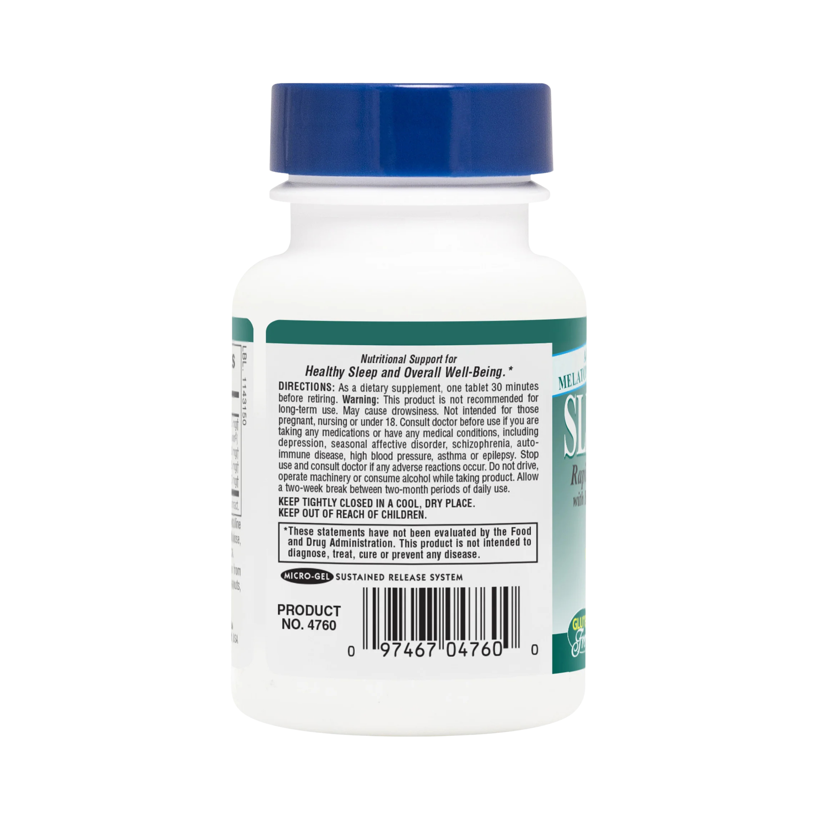 NaturesPlus, Sleep Assure, 60 Bi-Layered Tablets