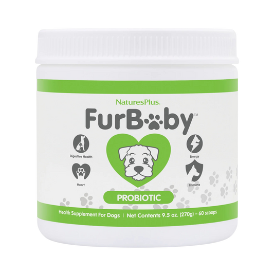 NaturesPlus, FurBaby, Probiotic for Dogs, 9.5 Oz