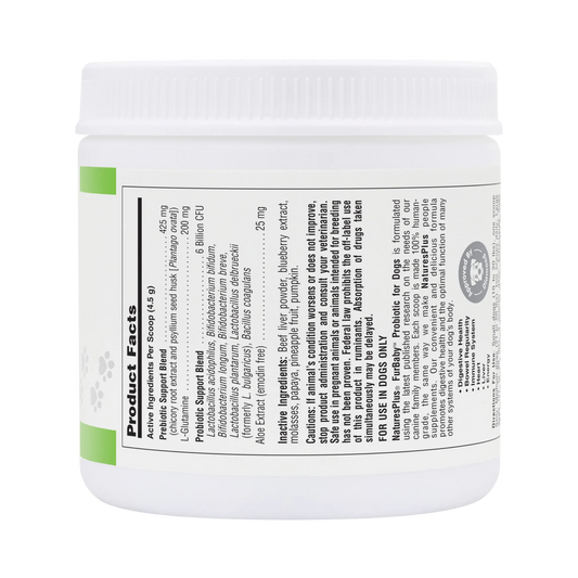NaturesPlus, FurBaby, Probiotic for Dogs, 9.5 Oz
