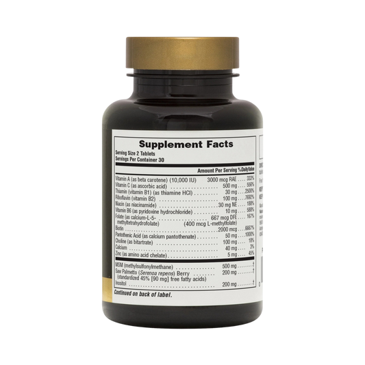 NaturesPlus, Men's Ultra Hair Plus, With MSM and Select Botanical Extracts, 60 Tablets