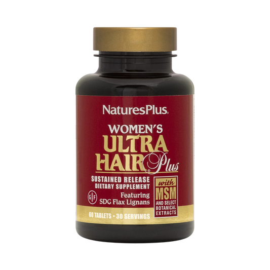 NaturesPlus, Women's Ultra Hair Plus Sustained Release Tablets, 60 Tablets