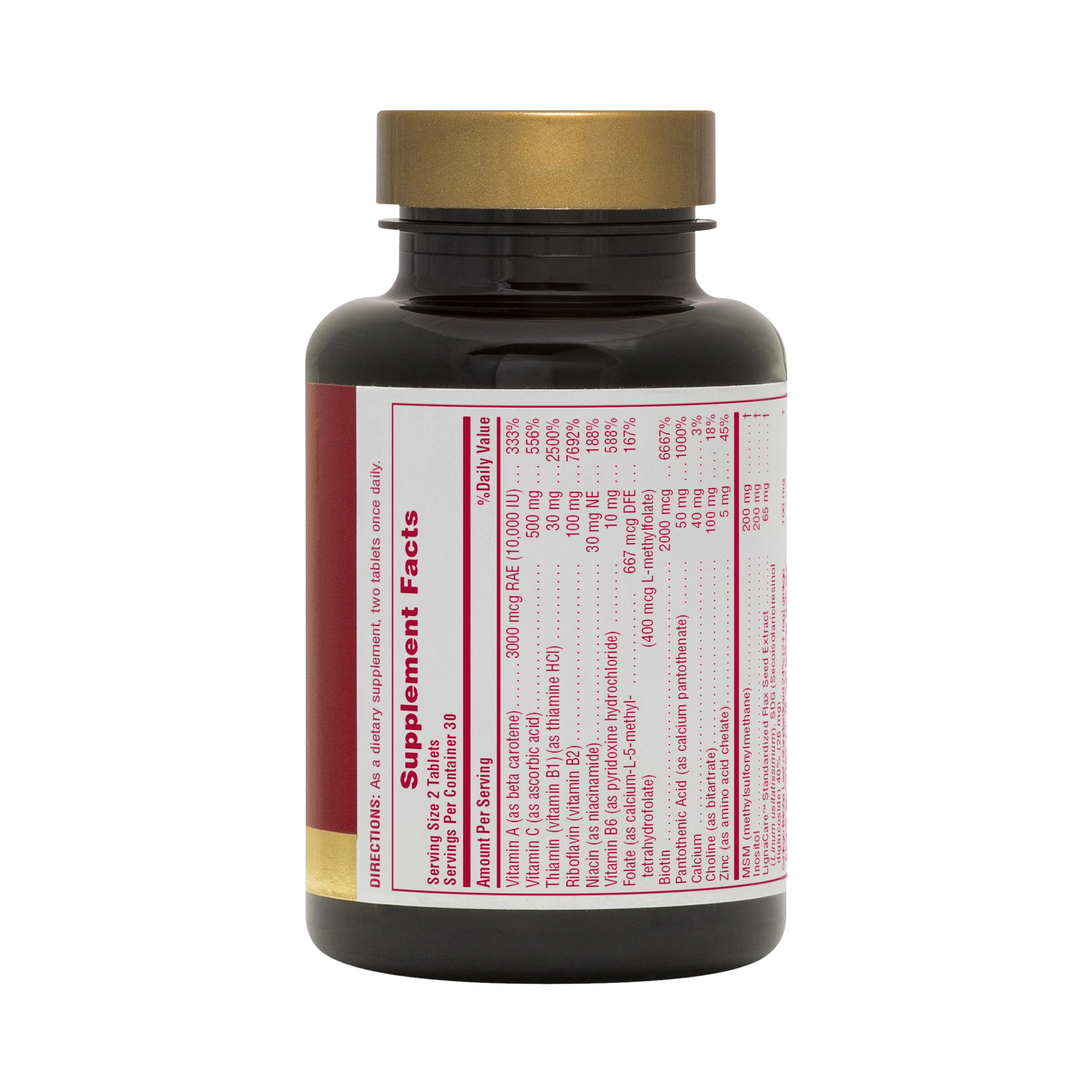 NaturesPlus, Women's Ultra Hair Plus Sustained Release Tablets, 60 Tablets