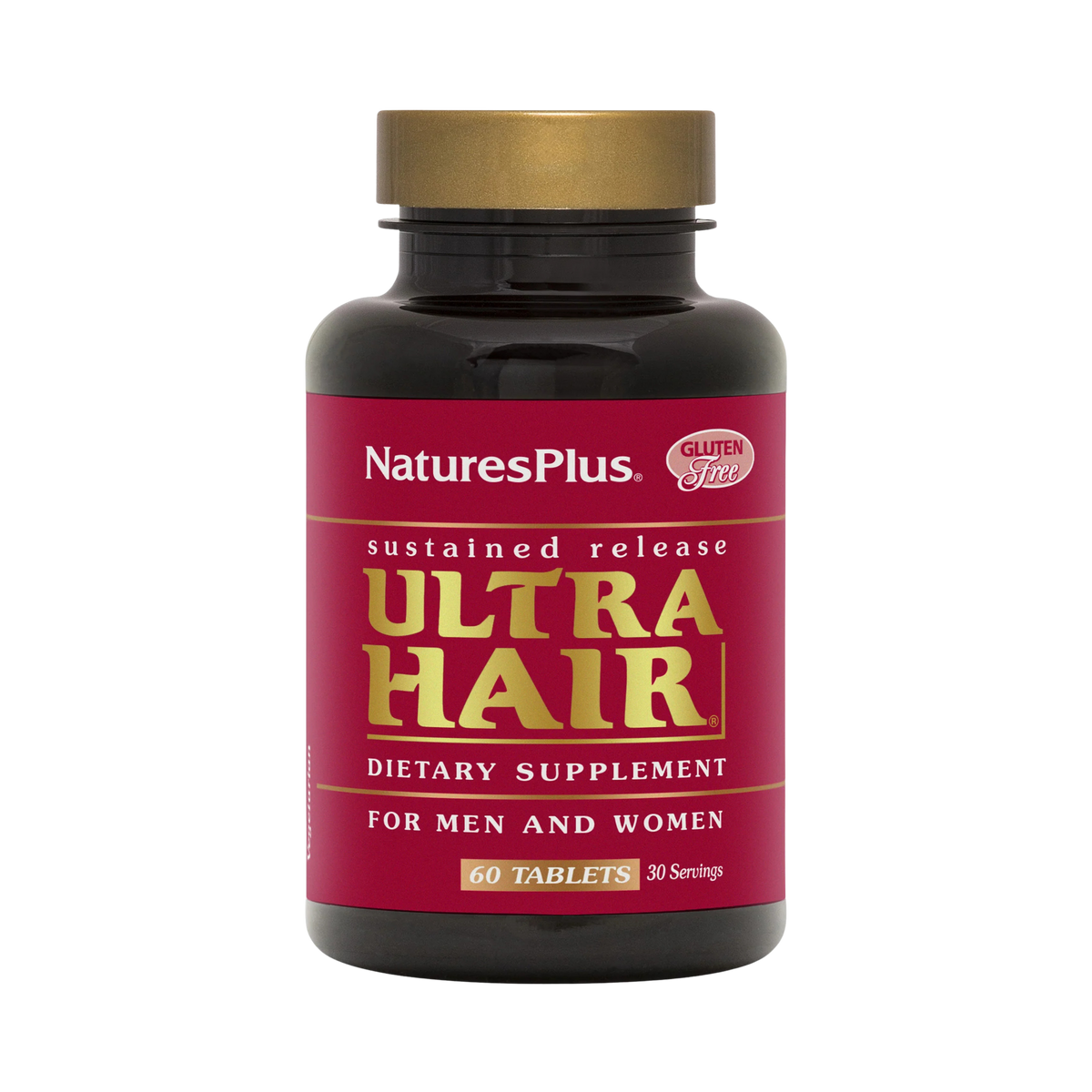 NaturesPlus, Ultra Hair, For Men & Women, 60 Tablets