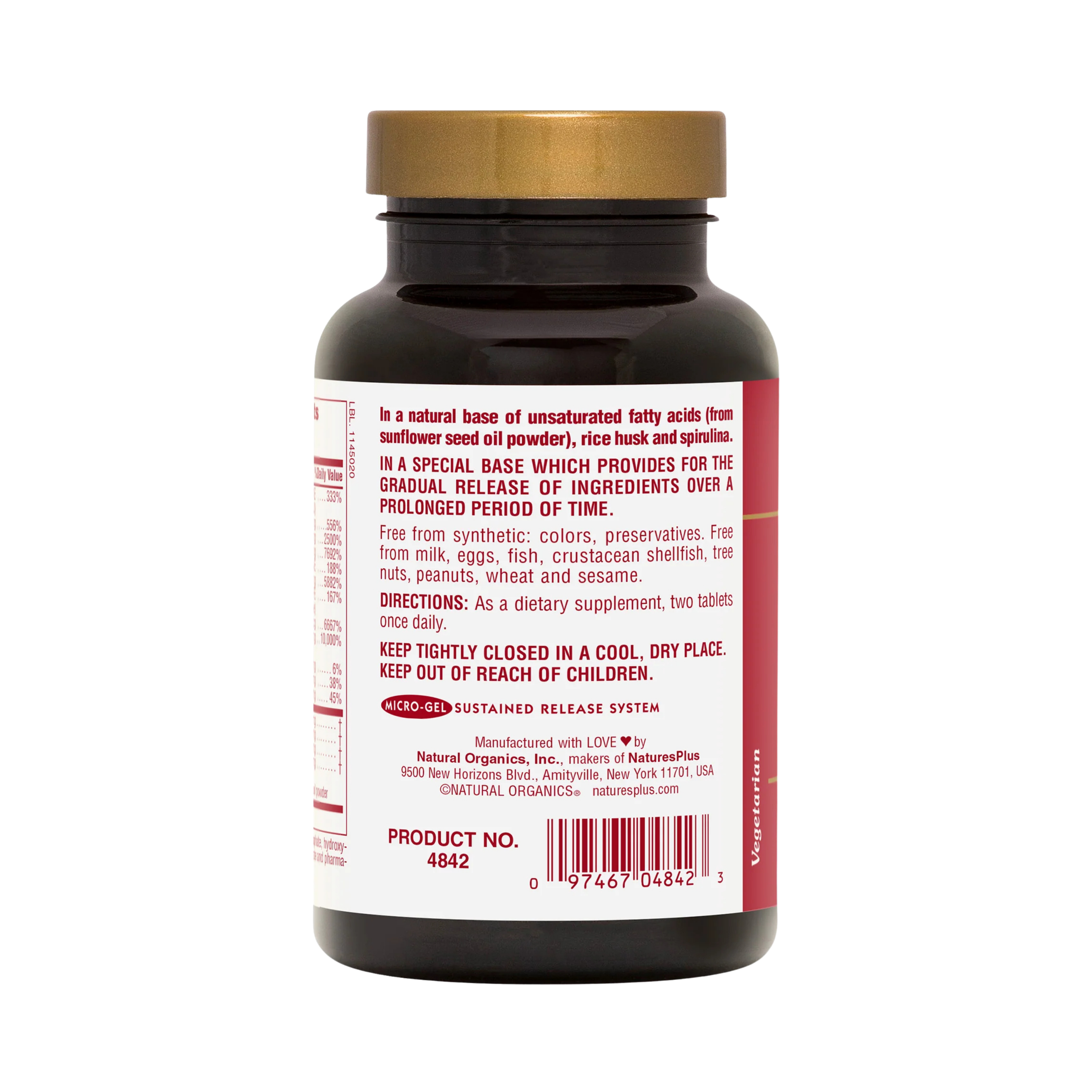 NaturesPlus, Ultra Hair, For Men & Women, 90 Tablets