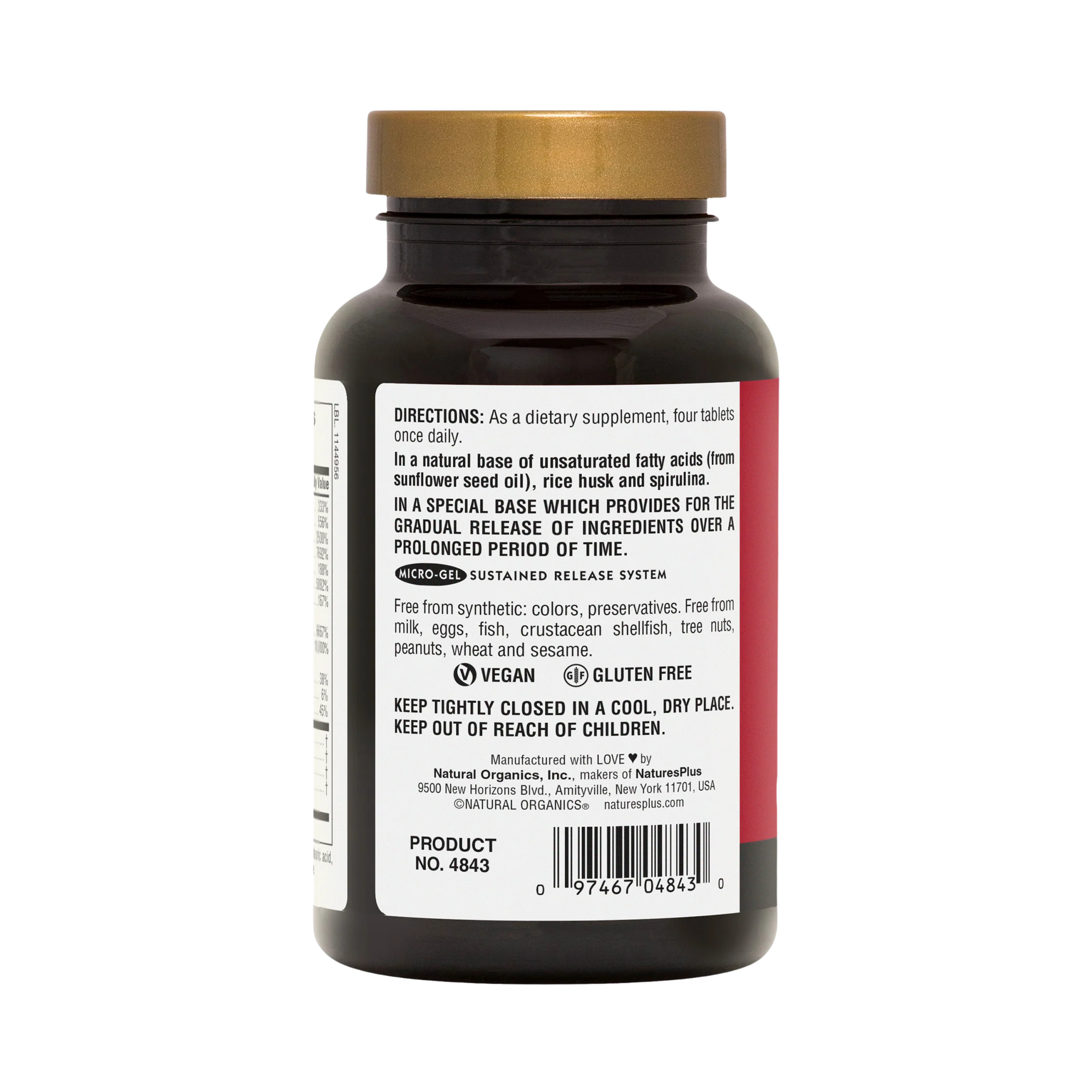 NaturesPlus, Ultra Hair, For Men & Women, 120 Tablets