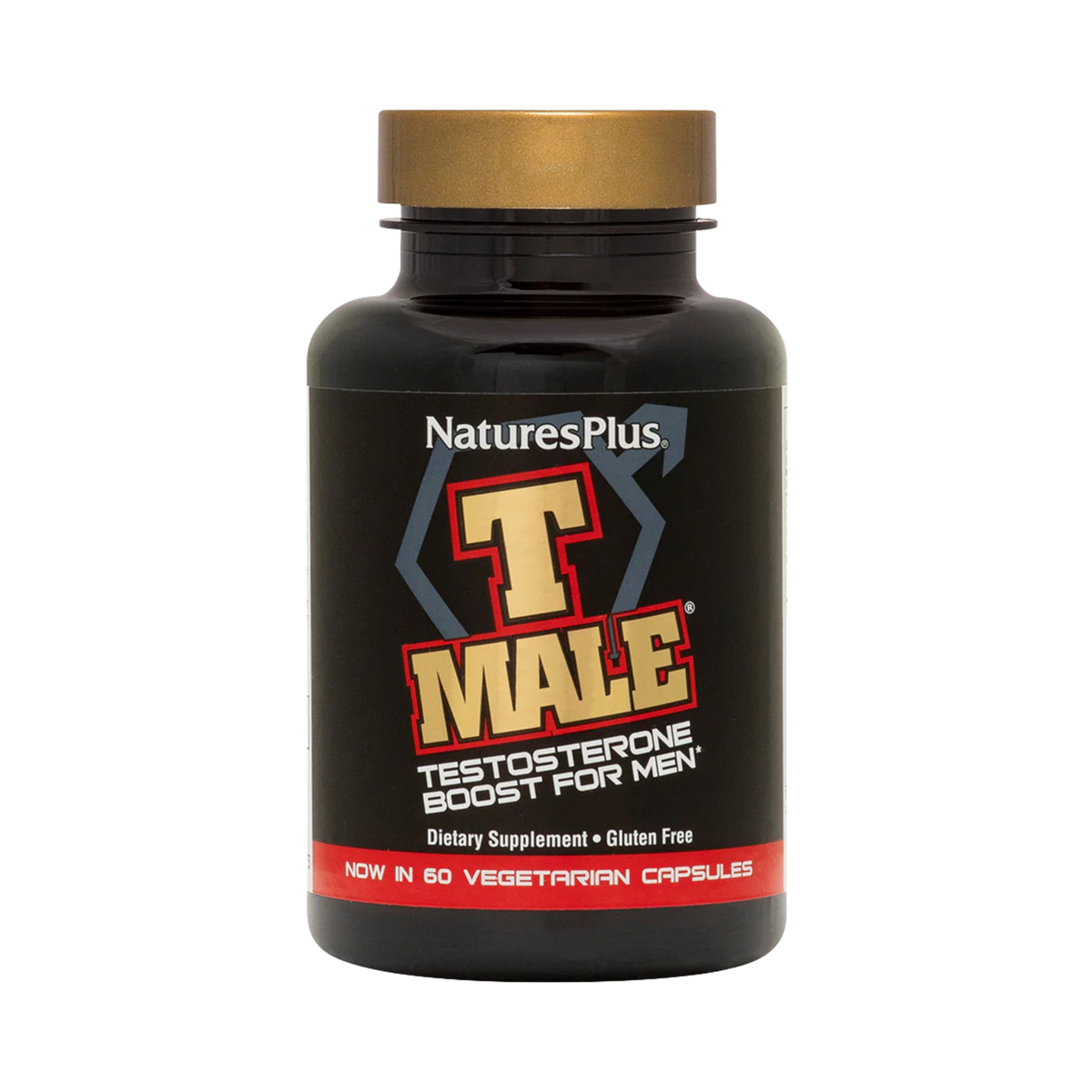 NaturesPlus, T Male, Testosterone Boost For Men, 60 Vegetarian Capsules