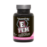 NaturesPlus, E Fem for Women, Natural Hormonal Balance & Boost of Youth, 60 Vegetarian Capsules
