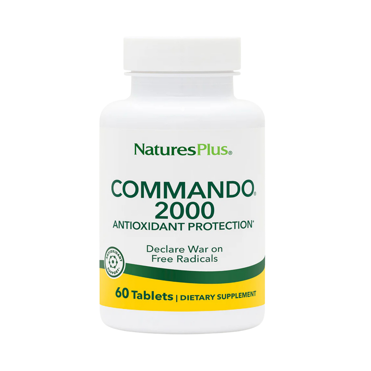 NaturesPlus, Commando 2000, 60 Tablets
