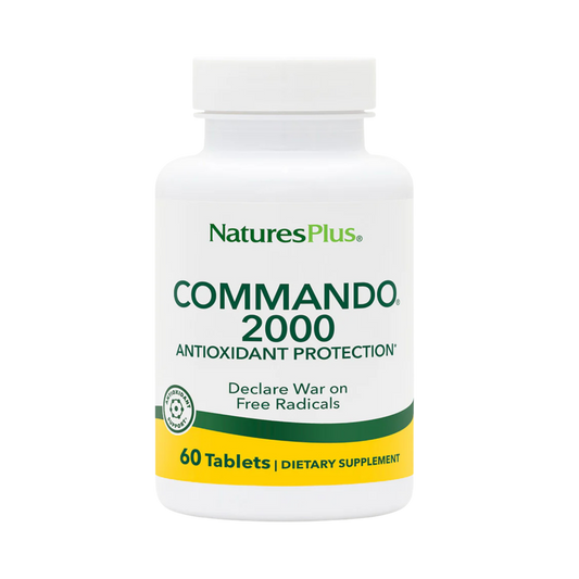 NaturesPlus, Commando 2000, 60 Tablets