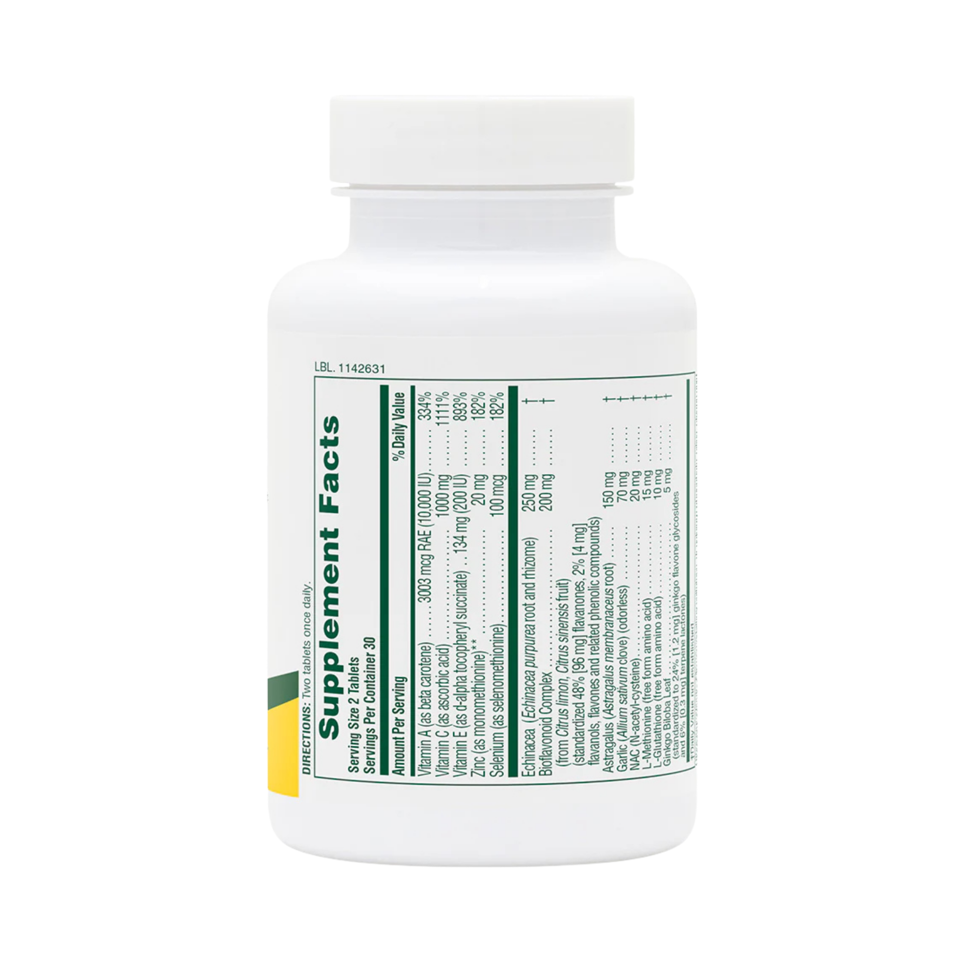 NaturesPlus, Commando 2000, 60 Tablets