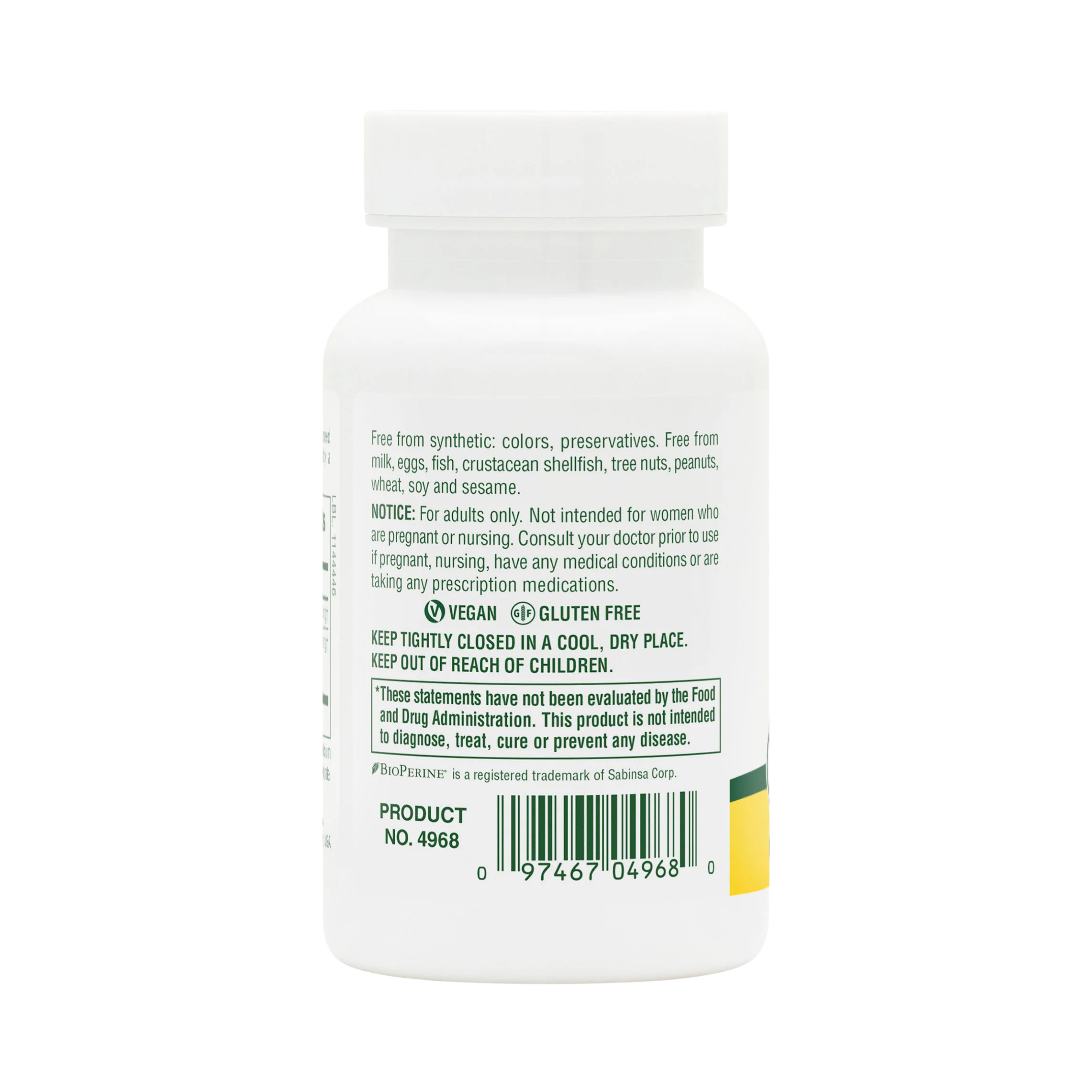 NaturesPlus, DHEA-25 with Bioperine, 60 Capsules