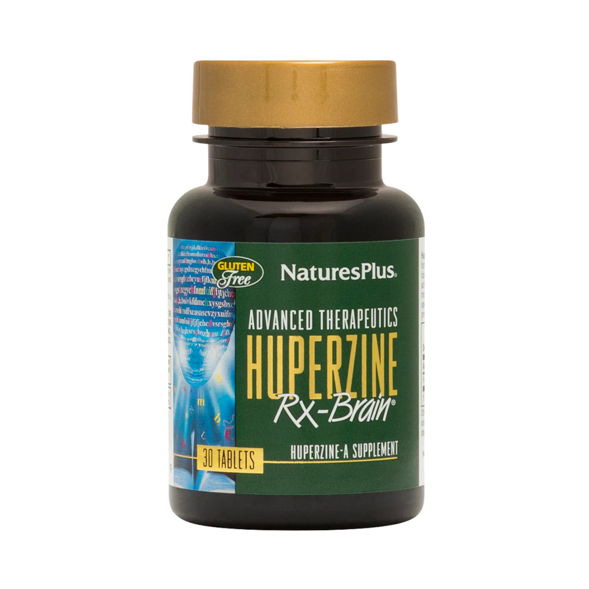 NaturesPlus, Huperzine Rx-Brain, 50 Mcg, 30 Vegetarian Tablets