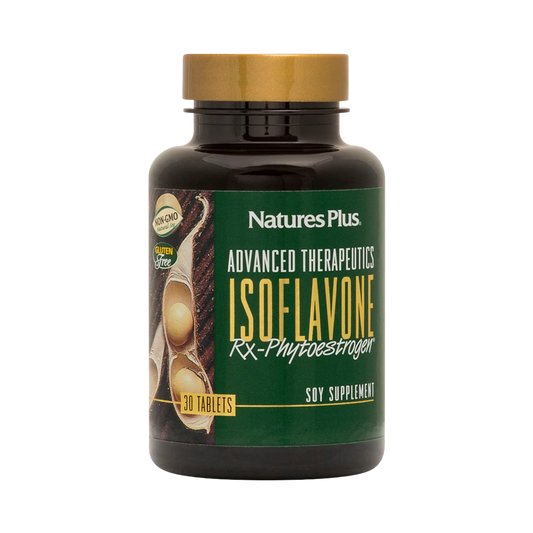 NaturesPlus, Advanced Therapeutics, Isoflavone Rx-Phytoestrogen, 30 Tablets